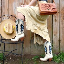Vintage boots and accessories
