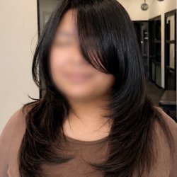 Soft butterfly Layer Haircut.