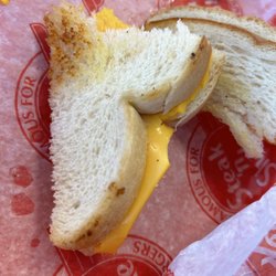 Steak ’n Shake - Unmelted cold cheese
