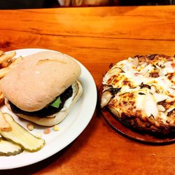 Bean burger very awesome!