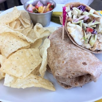 Redbud Cafe - talapia taco with house made salsa - Cafes Near Me - Blanco, Texas Redbud Cafe - talapia taco with house made salsa - Cafes Near Me - Blanco, Texas