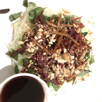 Saigon 9 - Papaya salad (10/2017) - Vietnamese Near Me - Garden Grove, California