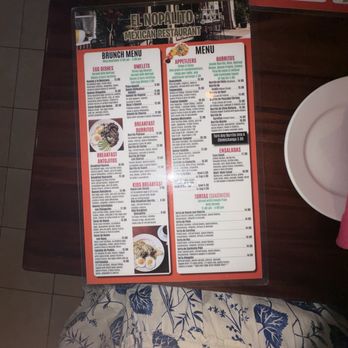 El Nopalito - Menu - Mexican Near Me - Haddonfield, New Jersey