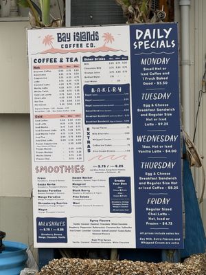 Menu photo 2 Bay Islands Coffee Gainesville, FL Menu photo 2 Bay Islands Coffee Gainesville, FL