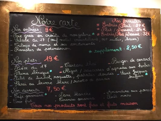 Menu photo 2 Le 17 Reims, 51