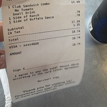 Angelo's Burgers - A different price then what was on the menu - Burgers Near Me - Anaheim, California Angelo's Burgers - A different price then what was on the menu - Burgers Near Me - Anaheim, California