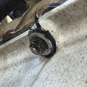 Severson's Service Center - Crushed Oil Pan Bolts - Auto Repair Near Me - Lansing, Iowa