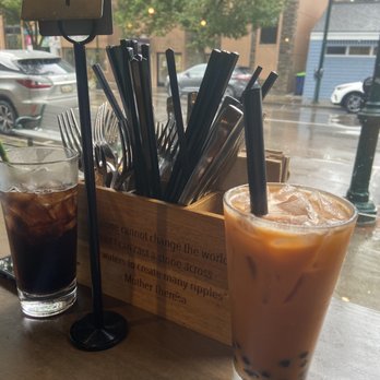 The Good Bowl - Thai Iced Tea with Tapioca Pearls - Vietnamese Near Me - Traverse City, Michigan The Good Bowl - Thai Iced Tea with Tapioca Pearls - Vietnamese Near Me - Traverse City, Michigan