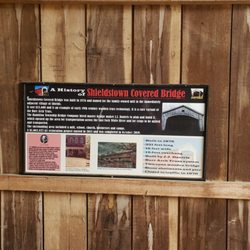 Shieldstown Covered Bridge - details