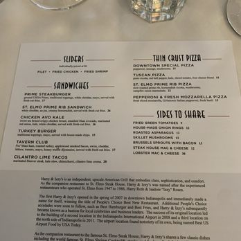 Harry & Izzy's - Menu - Steakhouses Near Me - Indianapolis, Indiana Harry & Izzy's - Menu - Steakhouses Near Me - Indianapolis, Indiana
