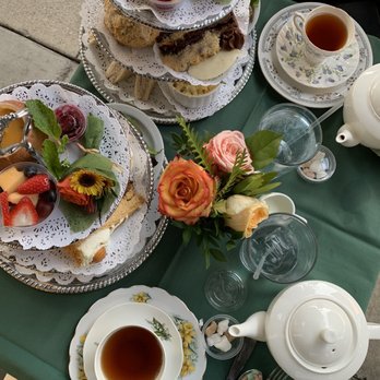 Tea Rose Garden - Two Harvest Tea orders - Tea Rooms Near Me - Pasadena, California Tea Rose Garden - Two Harvest Tea orders - Tea Rooms Near Me - Pasadena, California