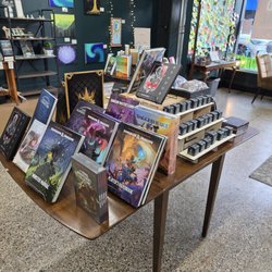 Front display with D&D supplies