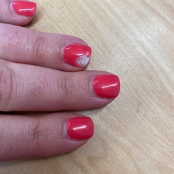 Glow Nail & Spa - Less than a week after getting sns - Nail Salons Near Me - East Meadow, New York