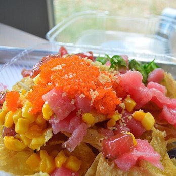 Lei'd Island Kitchen - Poke Nachos - Hawaiian Near Me - Vienna, Virginia Lei'd Island Kitchen - Poke Nachos - Hawaiian Near Me - Vienna, Virginia