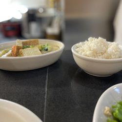 Green Curry with Tofu. Yum!