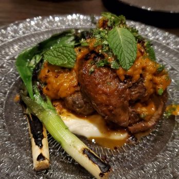 Roister - Lamb entree - New American Near Me - Chicago, Illinois