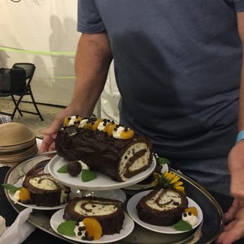 World Food Championship - Structured dessert entry, theme: Swiss cake roll - Festivals Near Me - Orange Beach, Alabama