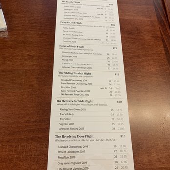 Anthony Road Wine Company - Menu - Wineries Near Me - Penn Yan, New York Anthony Road Wine Company - Menu - Wineries Near Me - Penn Yan, New York