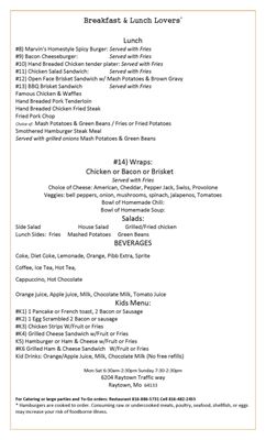 Menu photo 7 Breakfast & Lunch Lovers Raytown, MO