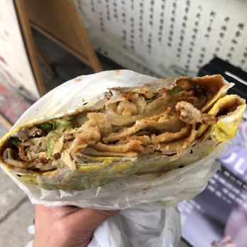 Joe's Steam Rice Roll - Chinese Crepe with pork floss - Dim Sum Near Me - Flushing, New York Joe's Steam Rice Roll - Chinese Crepe with pork floss - Dim Sum Near Me - Flushing, New York