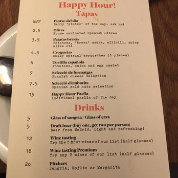 El Born - Happy hour menu (3/18/17) - Spanish Near Me - Brooklyn, New York El Born - Happy hour menu (3/18/17) - Spanish Near Me - Brooklyn, New York