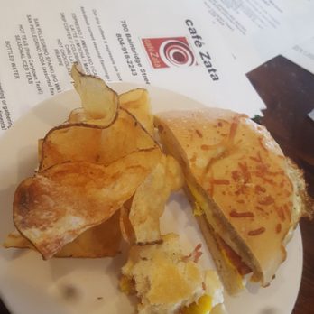 Cafe Zata - Just a shot of the homemade chips. Make sure you buy a bag before you go! - Coffee & Tea Near Me - Richmond, Virginia Cafe Zata - Just a shot of the homemade chips. Make sure you buy a bag before you go! - Coffee & Tea Near Me - Richmond, Virginia