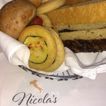 Nicola's Ristorante - bread basket - Italian Near Me - Cincinnati, Ohio Nicola's Ristorante - bread basket - Italian Near Me - Cincinnati, Ohio