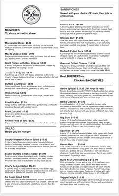 Menu photo 5 Desert Springs Bar-N-Grill Daggett, CA