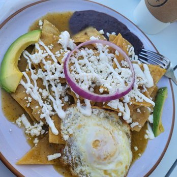 Cielito Cafe - Chilaquiles (verde) - Breakfast & Brunch Near Me - Houston, Texas