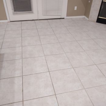 Time To Shine Floor Care - The family room tile flooring after james was done - Carpet Cleaning Near Me - Las Vegas, Nevada
