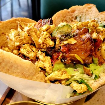 Brassica - Hello chicken  falafel! - Mediterranean Near Me - Columbus, Ohio