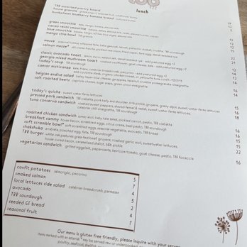 TBB 122 - Menu - Breakfast & Brunch Near Me - Alpharetta, Georgia