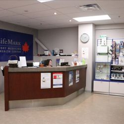 Lifemark Sport Medicine Canada Games Centre - Lifemark Sport - Canada Games Centre desk