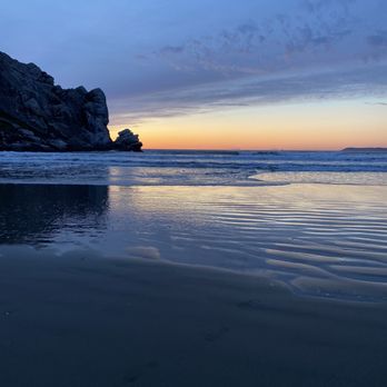 Morro Bay - Sunset view from the beach - Landmarks & Historical Buildings Near Me - Morro Bay, California