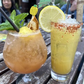 Forbidden Island - Rum Barrel*****and Nutty Ko Ati - Tiki Bars Near Me - Alameda, California