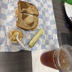 East Side Deli - Smoked turkey sandwich on rye! Delicious
