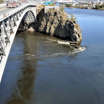 The Saint John Skywalk and Reversing Falls - This is one of the views from the Saint John Skywalk. Photo taken October 3, 2019. - Parks Near Me - Saint John, New Brunswick The Saint John Skywalk and Reversing Falls - This is one of the views from the Saint John Skywalk. Photo taken October 3, 2019. - Parks Near Me - Saint John, New Brunswick