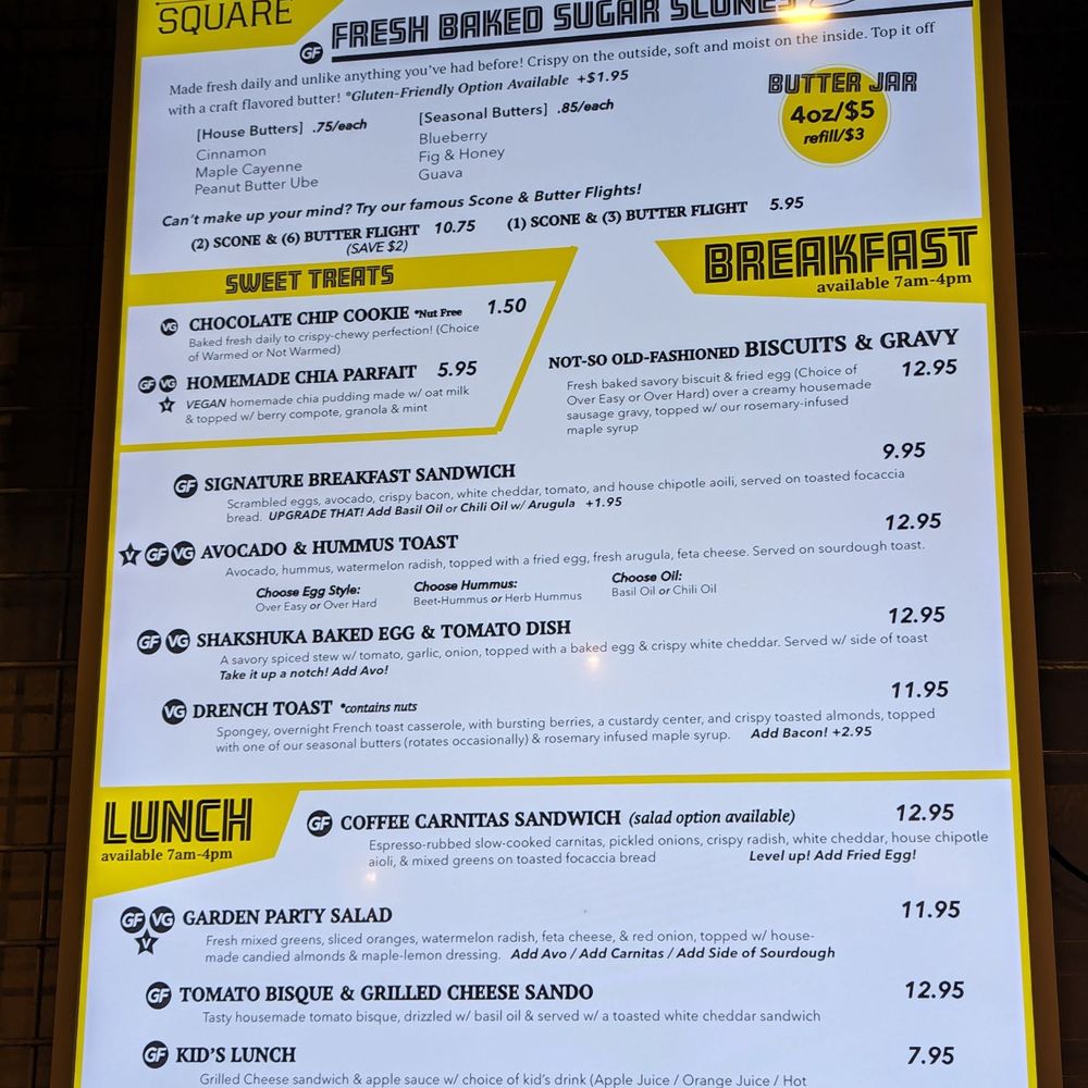 Public Square - Menu as of 5/11/24 - Coffee & Tea Near Me - La Mesa, California Public Square - Menu as of 5/11/24 - Coffee & Tea Near Me - La Mesa, California