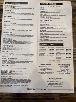 Warfield Distillery & Brewery by null