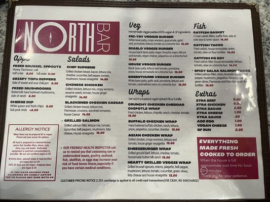 Menu photo 5 North Bar North Little Rock, AR Menu photo 5 North Bar North Little Rock, AR