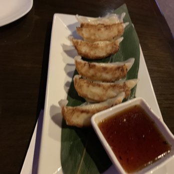 Ichigo Ichie - Shrimp Gyoza. Stone cold and oily - Sushi Bars Near Me - Franklin, Massachusetts Ichigo Ichie - Shrimp Gyoza. Stone cold and oily - Sushi Bars Near Me - Franklin, Massachusetts