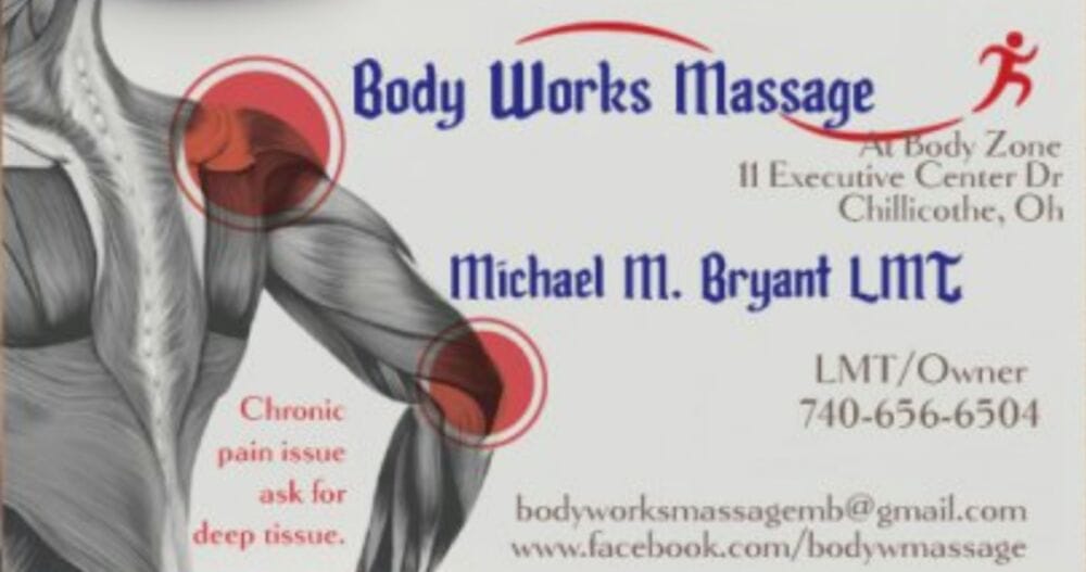 BODY WORKS MASSAGE Updated August 2024 11 Executive Center Dr
