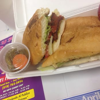 Super Tortas - Time to eat ! Take out for me to enjoy at my desk at work. - Mexican Near Me - Sun Valley, California Super Tortas - Time to eat ! Take out for me to enjoy at my desk at work. - Mexican Near Me - Sun Valley, California