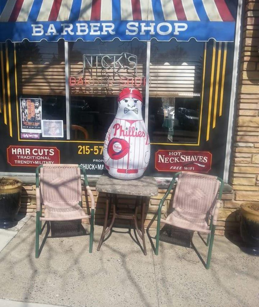 Nick's Barber Shop Logo