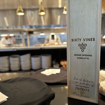 Sixty Vines - New American Near Me - Charlotte, North Carolina Sixty Vines - New American Near Me - Charlotte, North Carolina