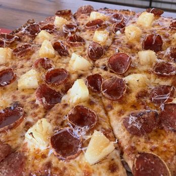 Craft, A Modern Drinkery - Sweet & Spicy Bar Style Pizza without the jalapenos. - Beer Bar Near Me - Tucson, Arizona Craft, A Modern Drinkery - Sweet & Spicy Bar Style Pizza without the jalapenos. - Beer Bar Near Me - Tucson, Arizona