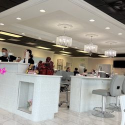 Blush Nail Lounge & Spa - Nail bar area