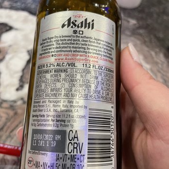 Kodo Sushi Sake - Not the freshest beer - Sushi Bars Near Me - Chandler, Arizona
