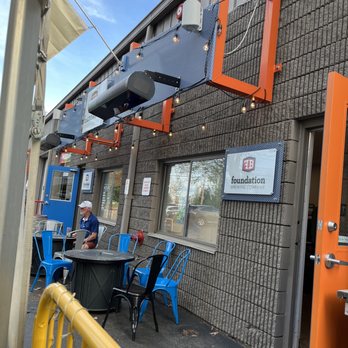 Foundation Brewing Company - Outside seating - Breweries Near Me - Portland, Maine