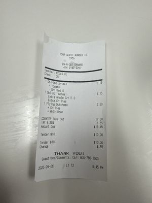 In-N-Out Burger by null